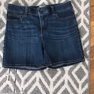 St Johns Bay Denim shorts.